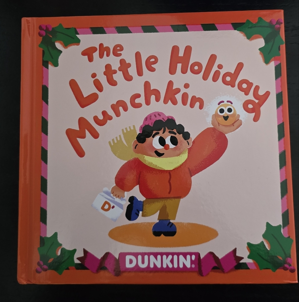 Dunkin' The Little Holiday Munchkin Journal - Orange